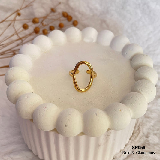 Statement Ring | SR056 | Gold