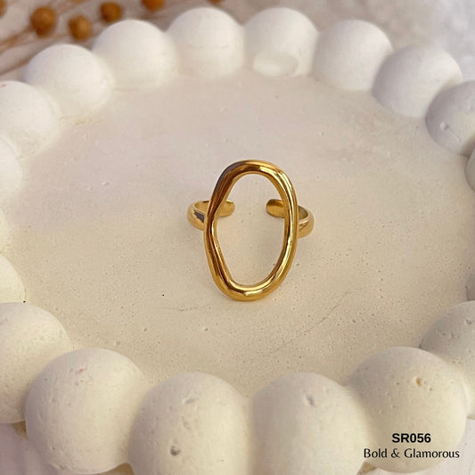 Statement Ring | SR056 | Gold