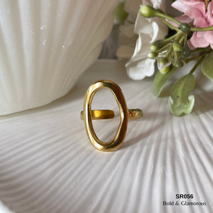 Statement Ring | SR056 | Gold