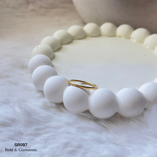 The Minimal Ring | SR097 | Gold