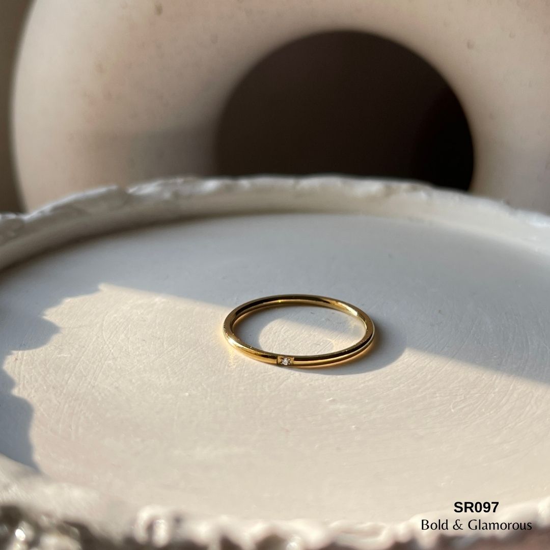 The Minimal Ring | SR097 | Gold
