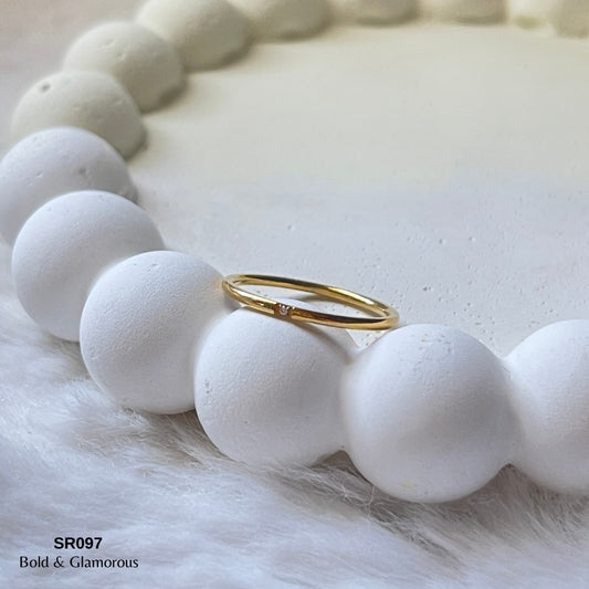 The Minimal Ring | SR097 | Gold
