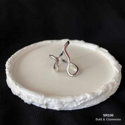 Statement Ring | SR100 | Silver