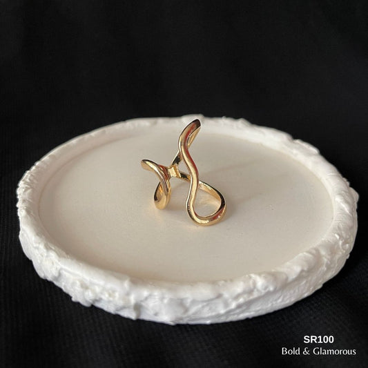 Statement Ring | SR100 | Gold
