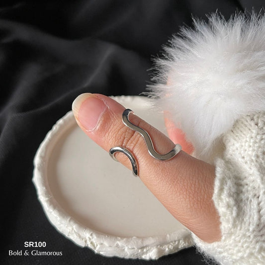 Statement Ring | SR100 | Silver
