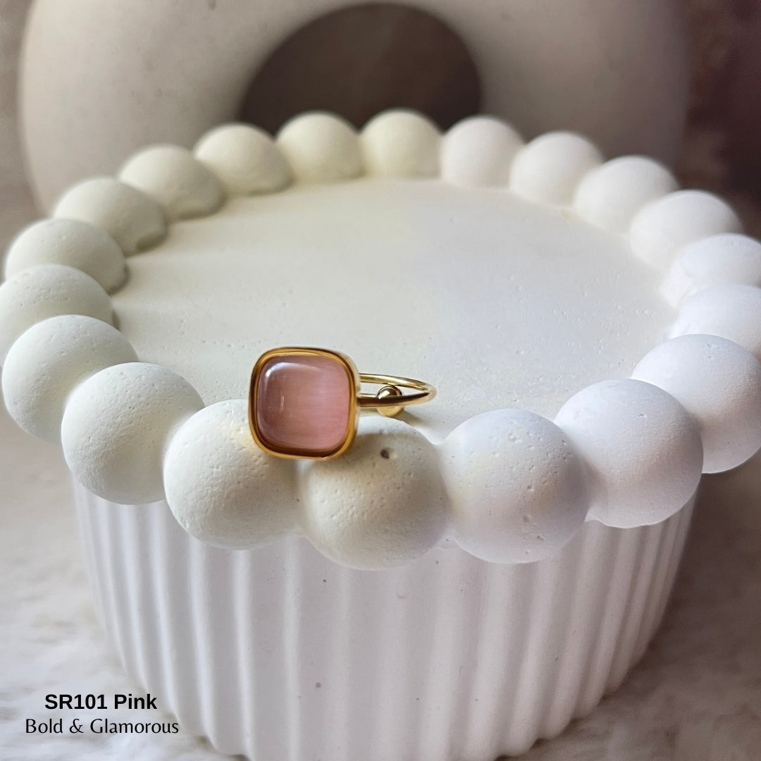 Statement Ring | SR101 | Pink