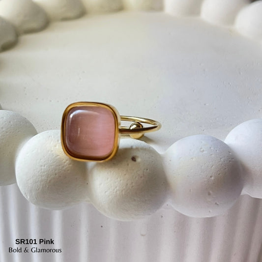 Statement Ring | SR101 | Pink