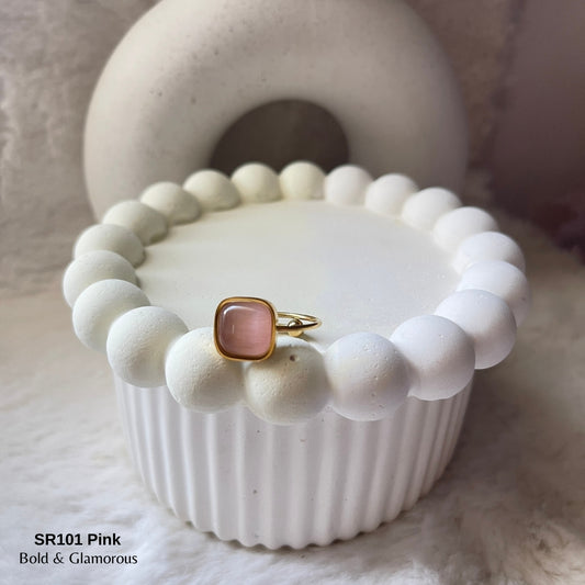 Statement Ring | SR101 | Pink