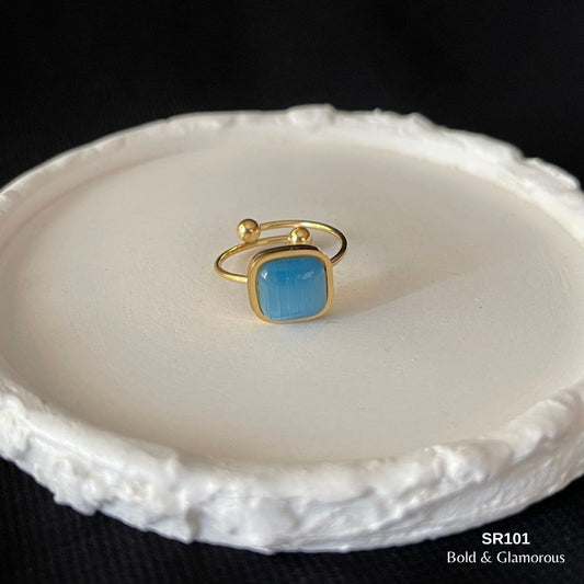 Statement Ring | SR101 | Blue