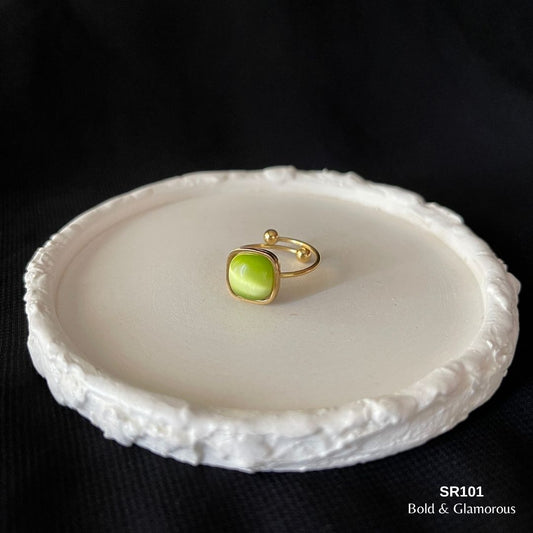 Statement Ring | SR101 | Green