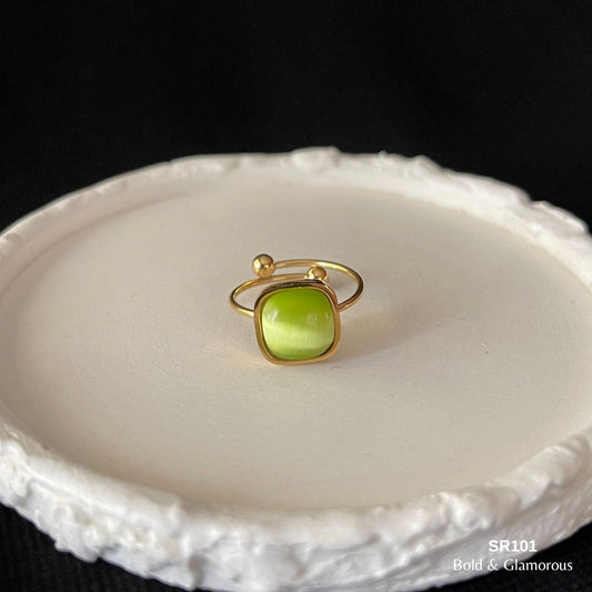 Statement Ring | SR101 | Green