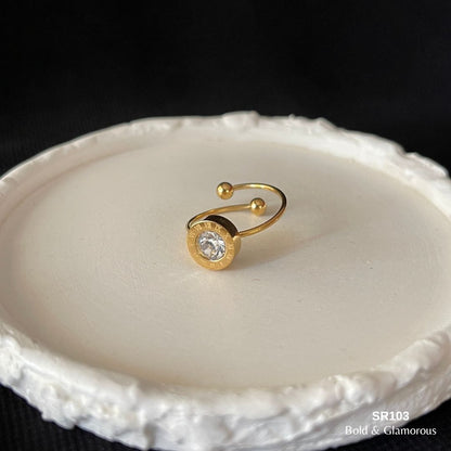 Statement Ring | SR103 | White