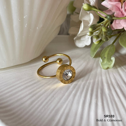 Statement Ring | SR103 | White