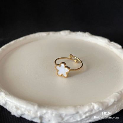 Statement Ring | SR104 | White