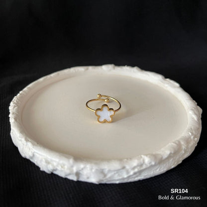 Statement Ring | SR104 | White