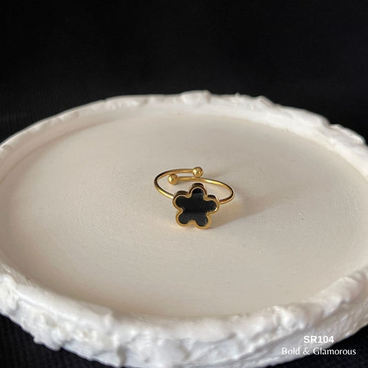 Statement Ring | SR104 | Black