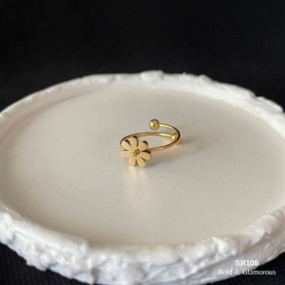 Statement Ring | SR105 | Gold