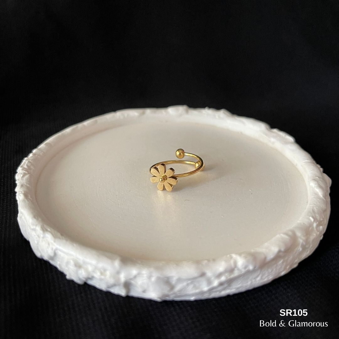 Statement Ring | SR105 | Gold