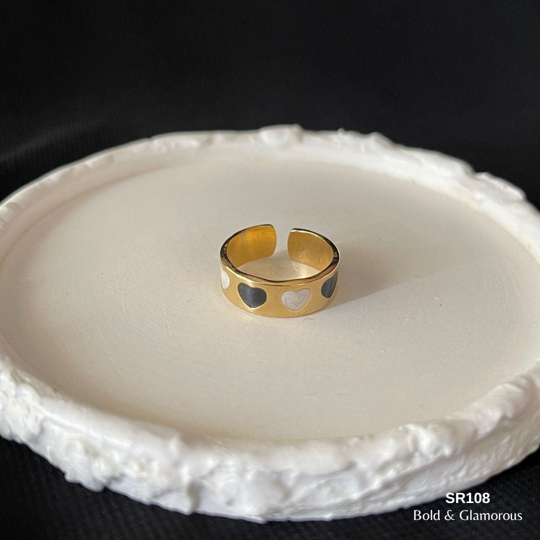 Oil Drip Ring | SR108 | Gold