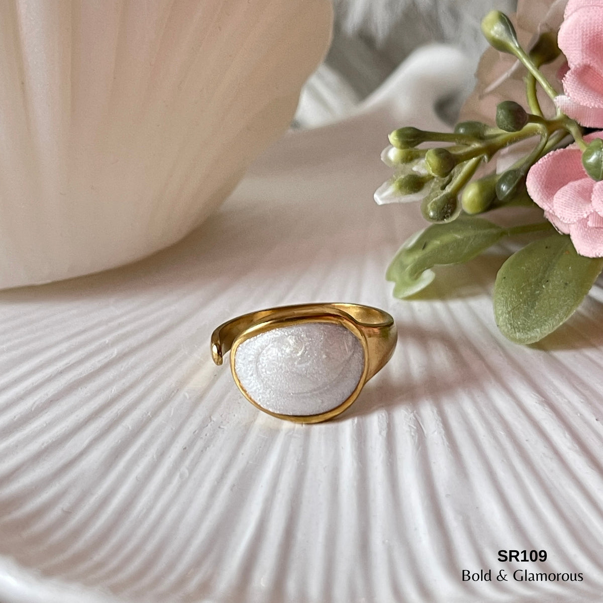 Oil Drip Ring | SR109 | White