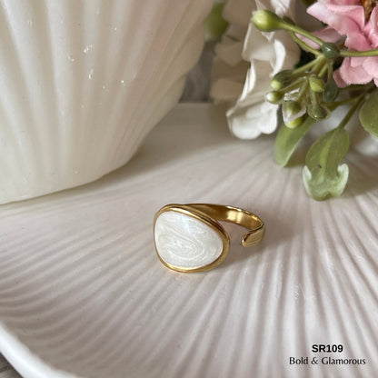 Oil Drip Ring | SR109 | White