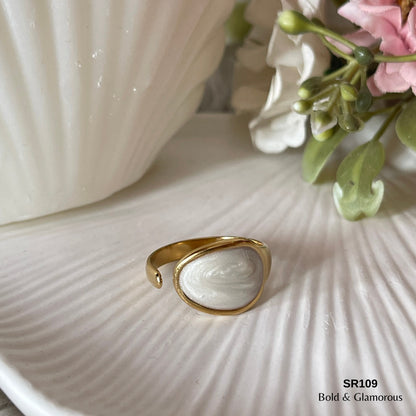 Oil Drip Ring | SR109 | White