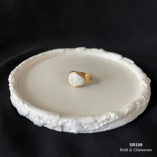 Oil Drip Ring | SR109 | White