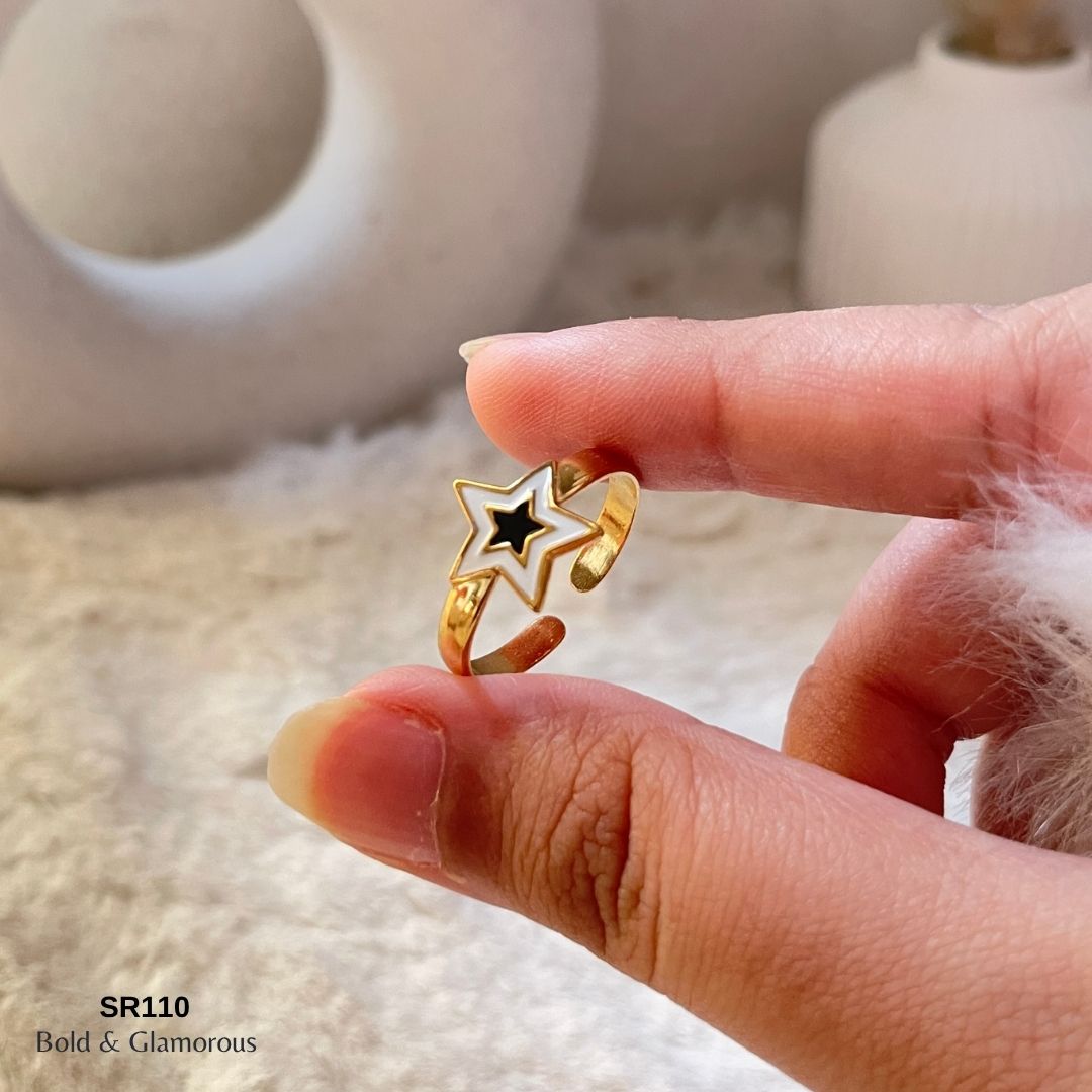 Oil Drip Ring | SR110 | White Black