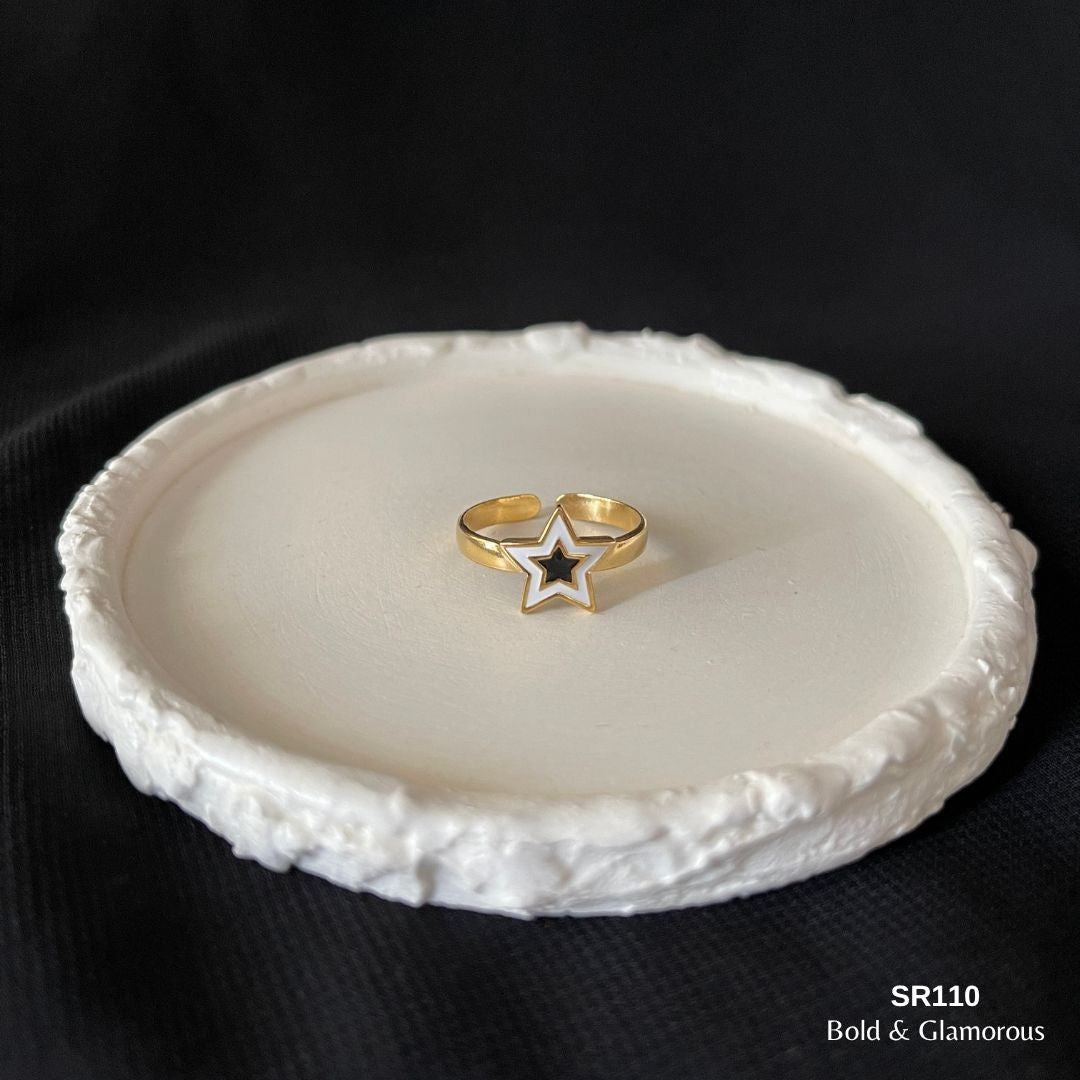 Oil Drip Ring | SR110 | White Black