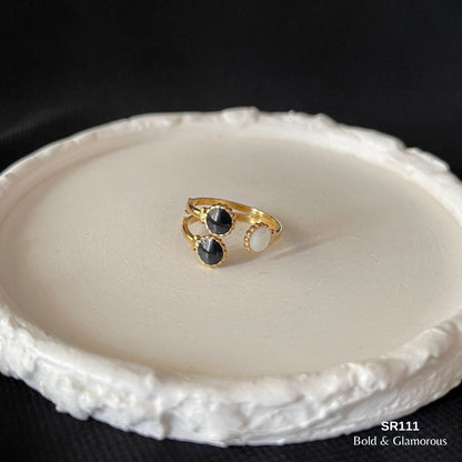 Oil Drip Ring | SR111 | White Black