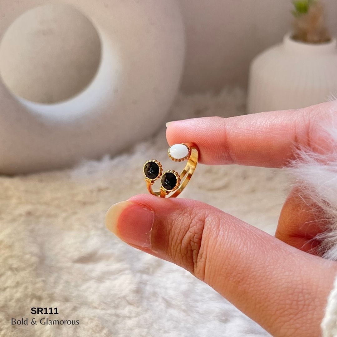 Oil Drip Ring | SR111 | White Black