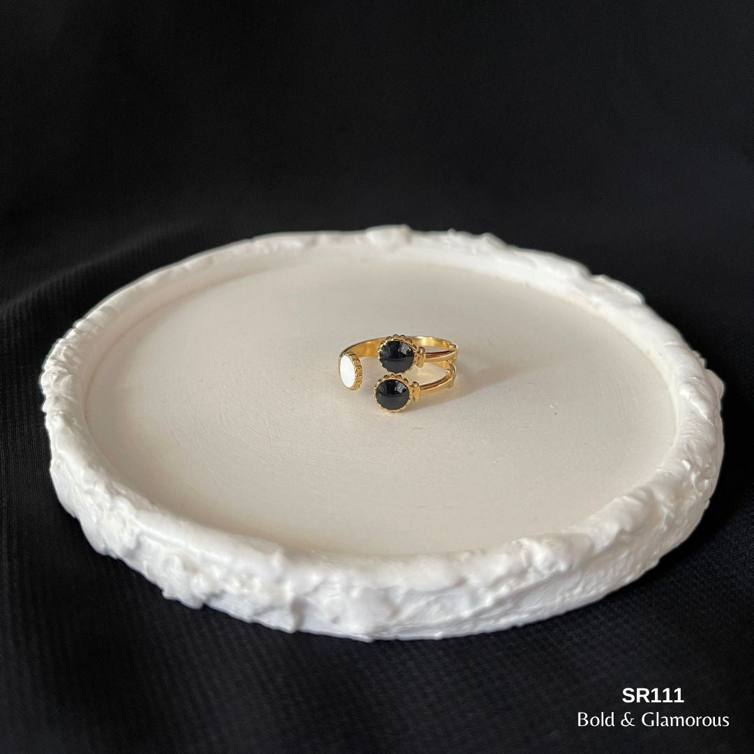 Oil Drip Ring | SR111 | White Black