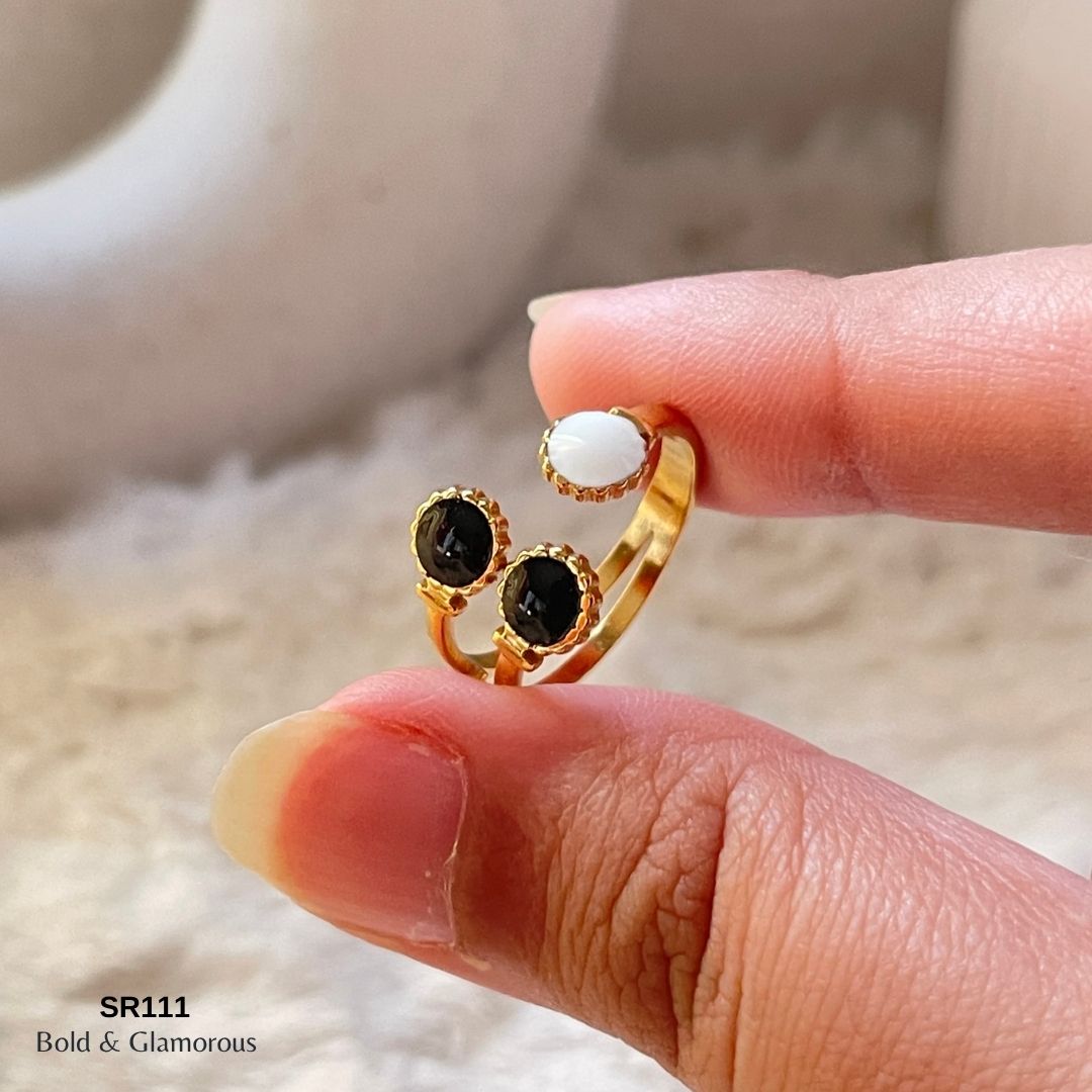 Oil Drip Ring | SR111 | White Black