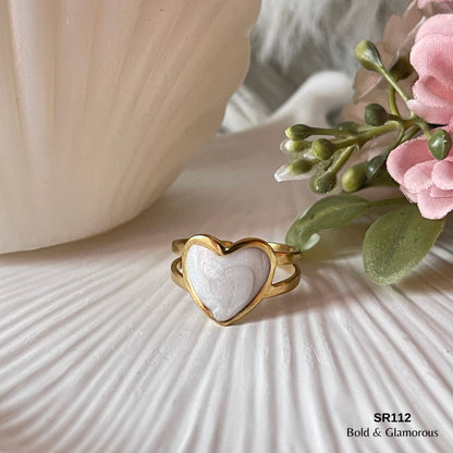 Oil Drip Ring | SR112 | White Heart