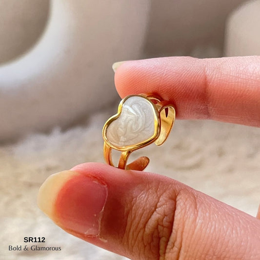 Oil Drip Ring | SR112 | White Heart