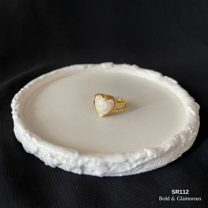 Oil Drip Ring | SR112 | White Heart