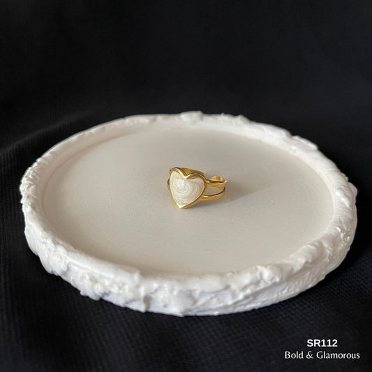 Oil Drip Ring | SR112 | White Heart
