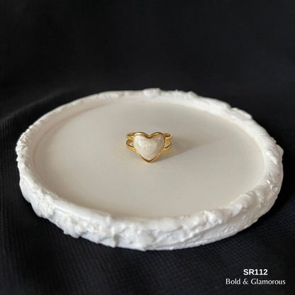 Oil Drip Ring | SR112 | White Heart