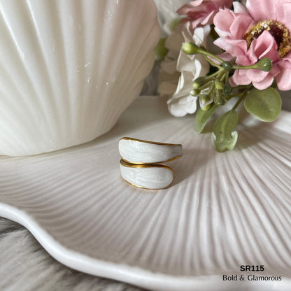 Oil Drip Ring | SR115 | White