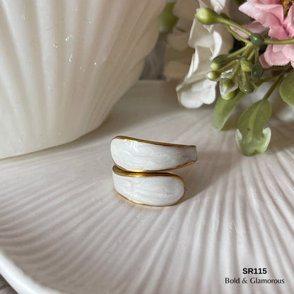 Oil Drip Ring | SR115 | White
