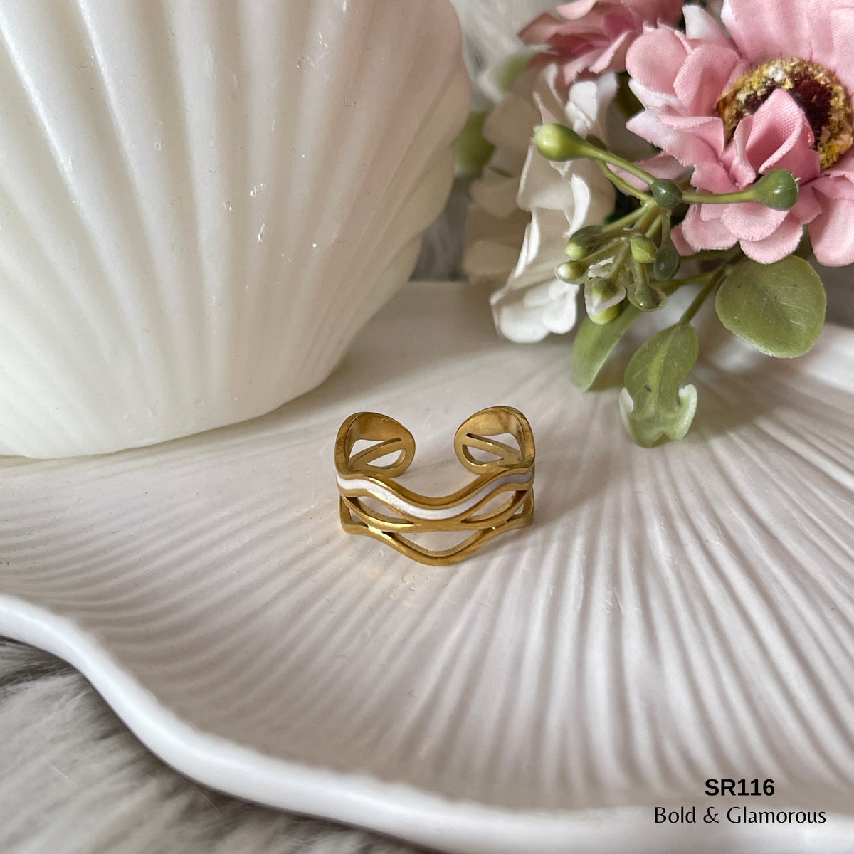Oil Drip Ring | SR116 | White