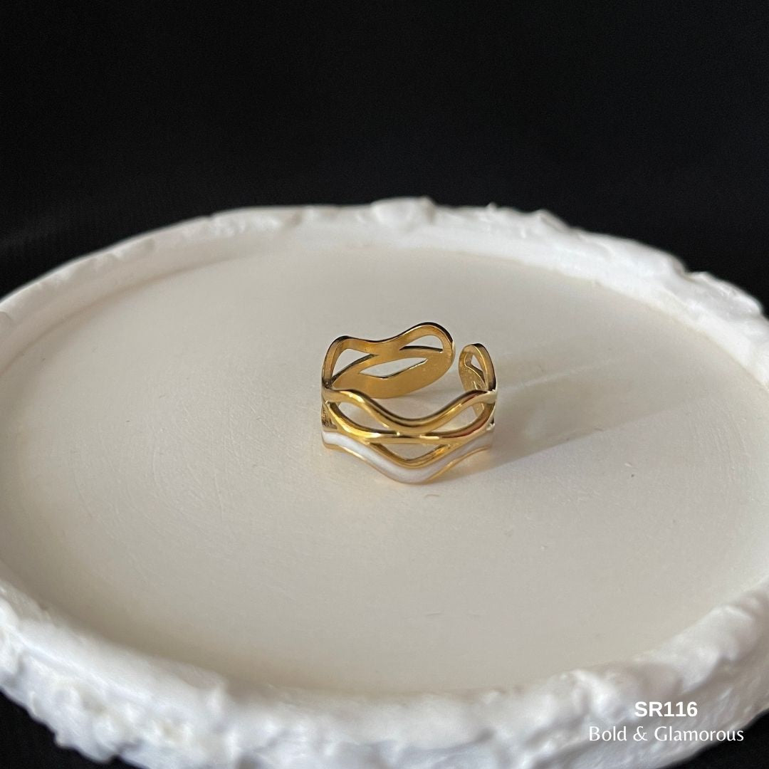 Oil Drip Ring | SR116 | White