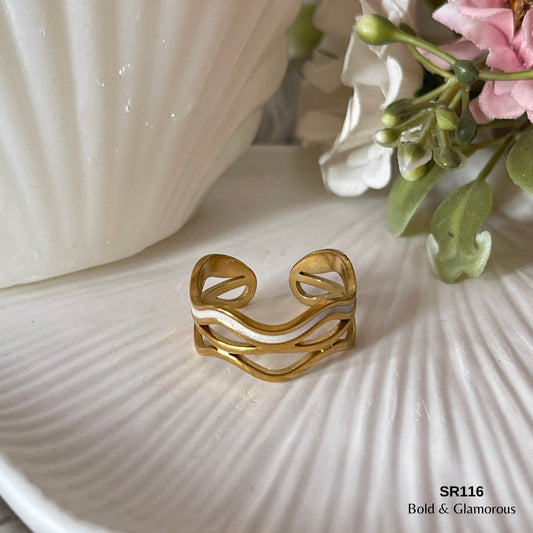Oil Drip Ring | SR116 | White
