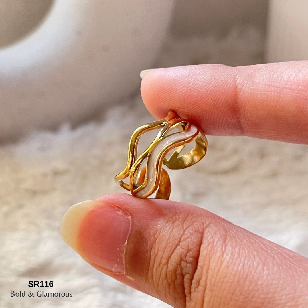 Oil Drip Ring | SR116 | White