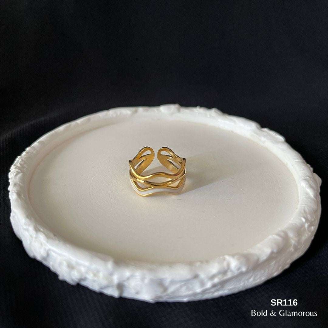 Oil Drip Ring | SR116 | White