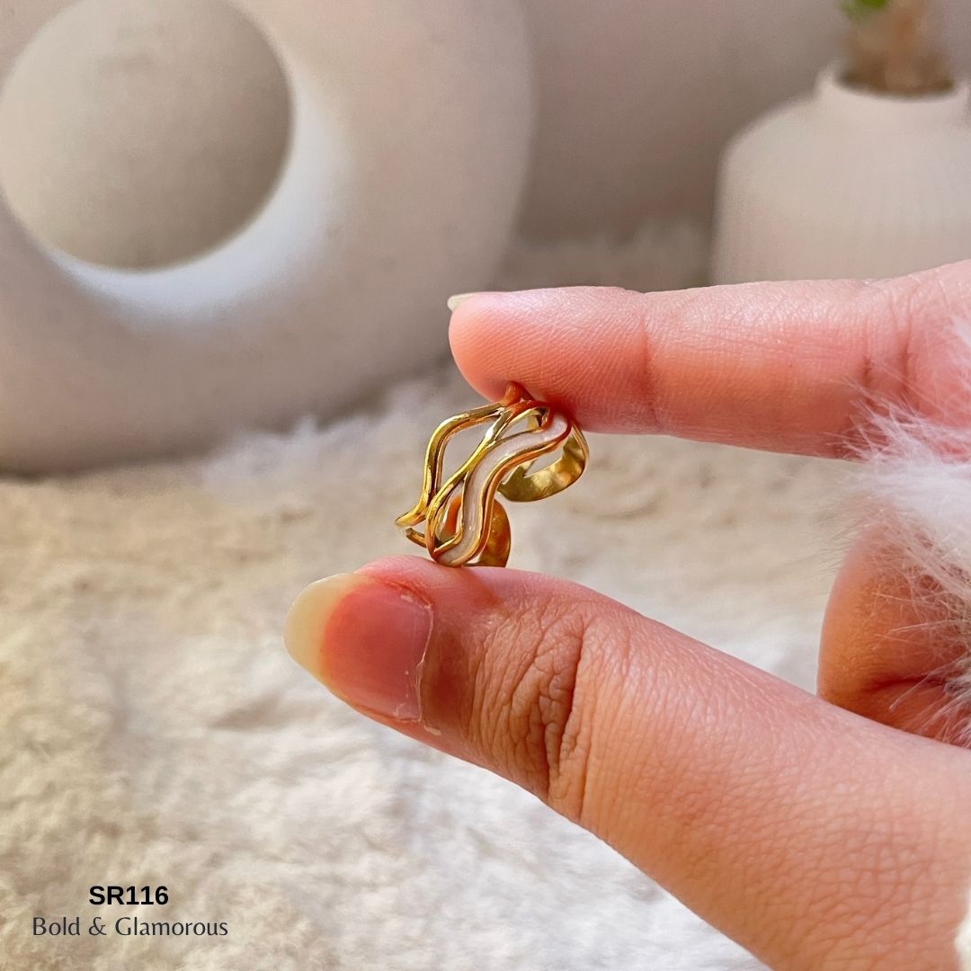 Oil Drip Ring | SR116 | White
