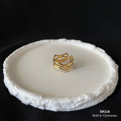 Oil Drip Ring | SR116 | White