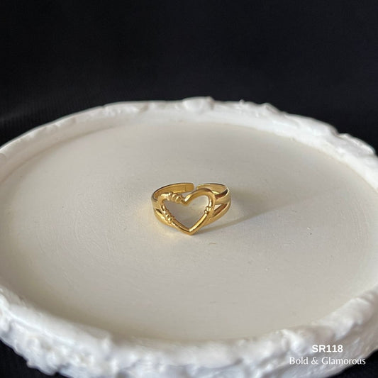 Minimalistic Ring | SR118 | Gold