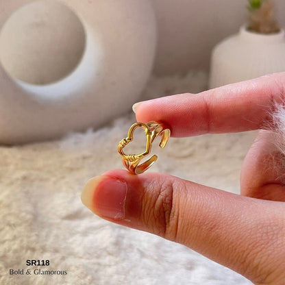 Minimalistic Ring | SR118 | Gold