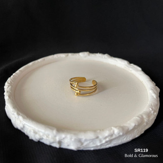Minimalistic Ring | SR119 | Gold